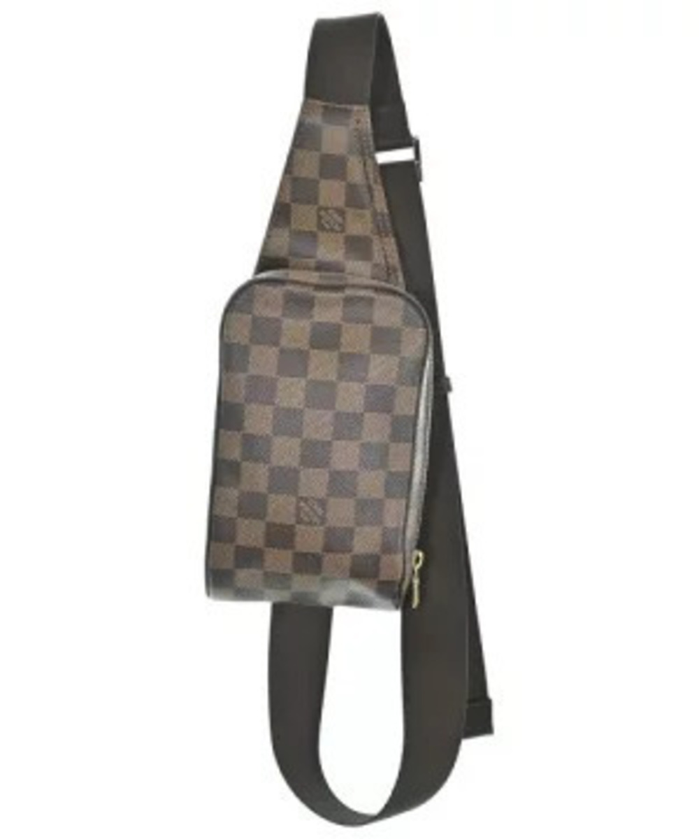 Louis Vuitton Damier Ebene Geronimos body belt bag brown